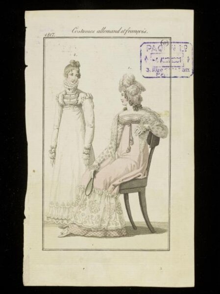Unknown, Costumes Allemands et Francois