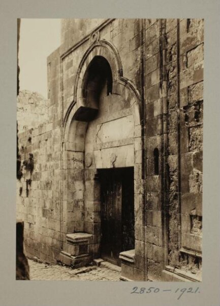 K.A.C. Creswell, Palace of Sitt Tunshuq, Jerusalem