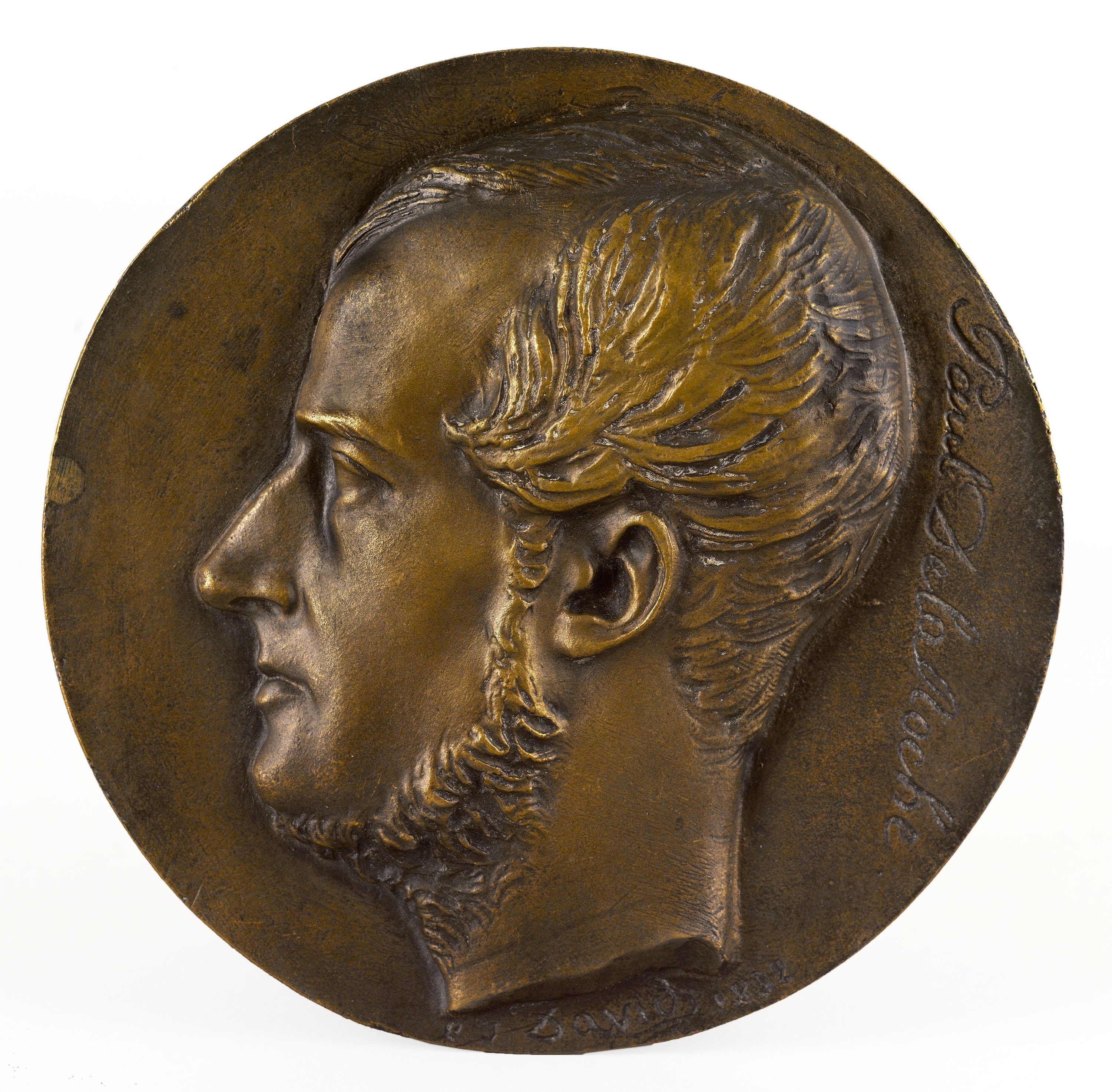 David d'Angers, Portrait de Paul Delaroche (1797-1856), peintre
