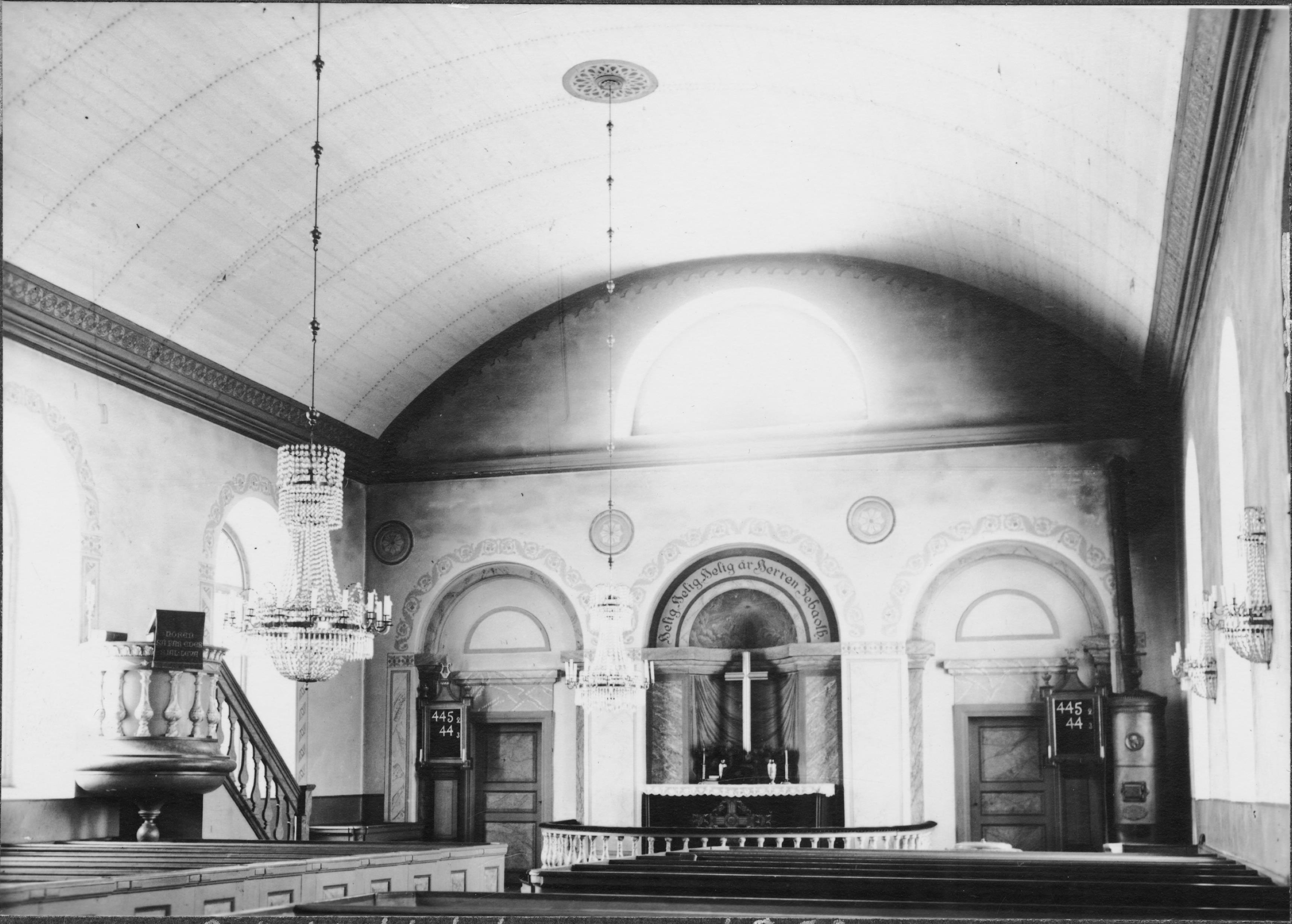 Adolf Niklasson, Trässbergs kyrka