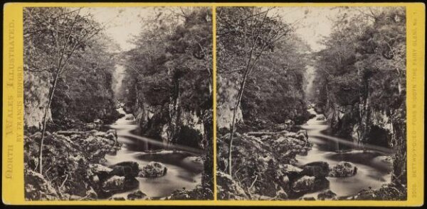 Francis Bedford, Bettws-y-Coed: Fors Noddyn (The Fairy Glen), No.1