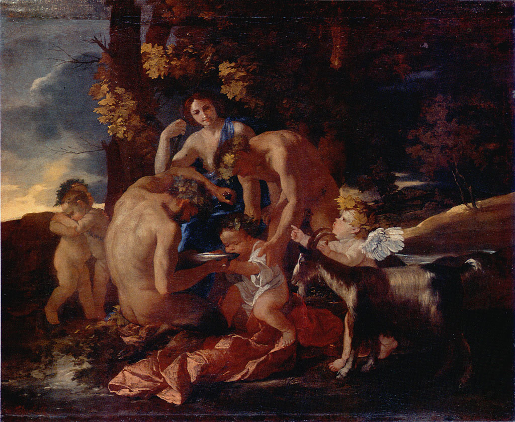 Nicolas Poussin, The Nurture of Bacchus