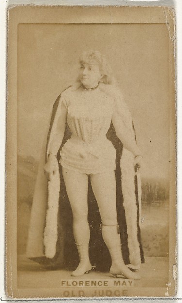 Goodwin & Company, Florence May, from the Actors and Actresses series (N171) for Old Judge Cigarettes