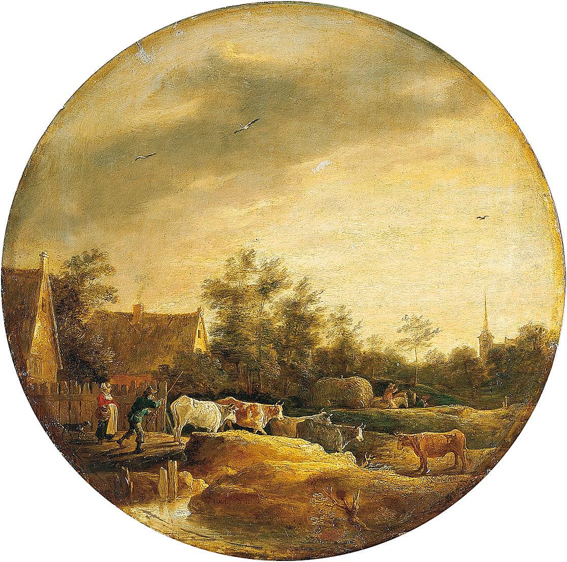 David Teniers the Younger, Landscape with Cows