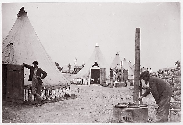 Unknown, Camp of 153rd New York Infantry