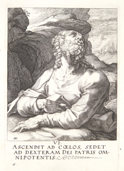 Hendrick Goltzius, Apostlen Bartholomæus