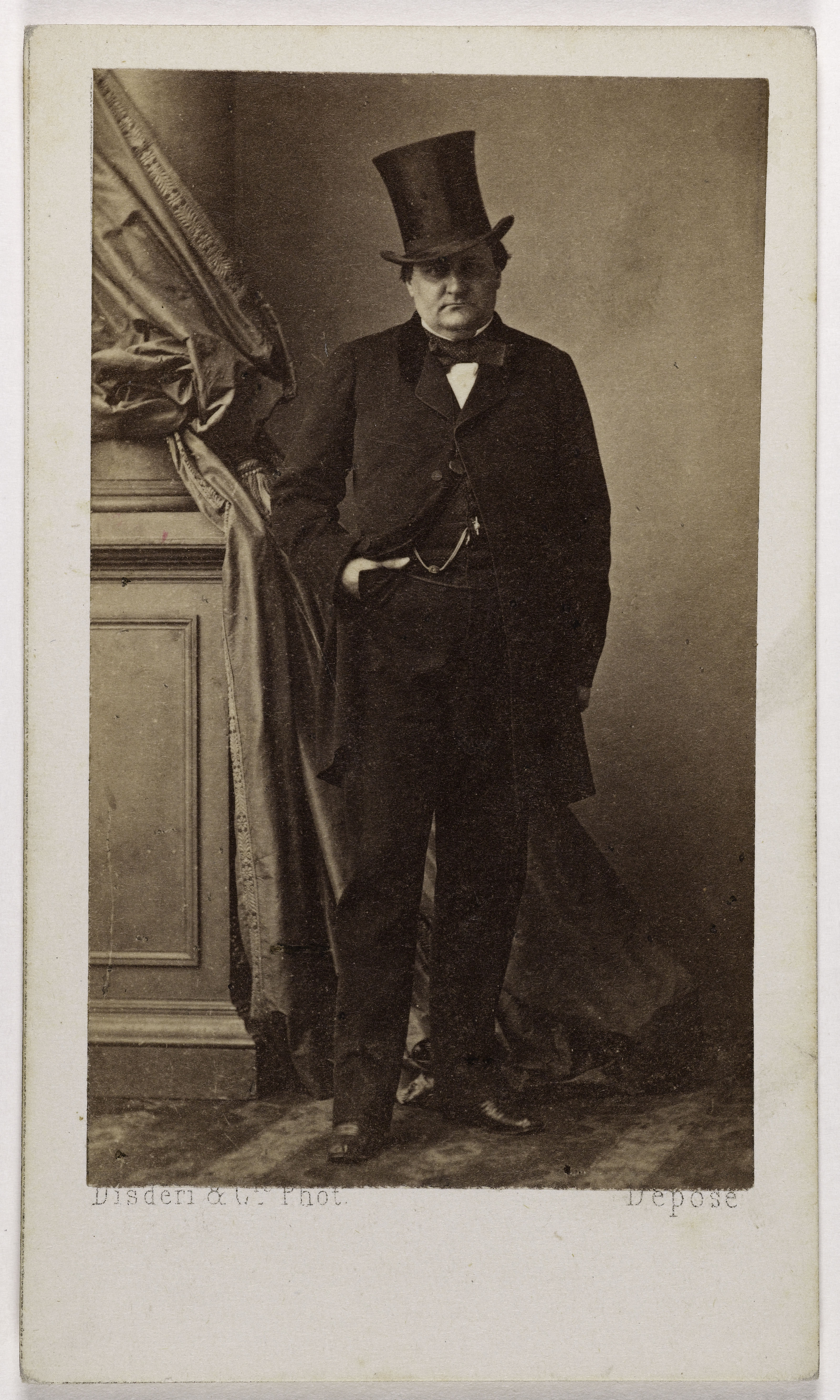 Disderi & Cie, Portrait du Prince Napoléon (né Napoléon Joseph Bonaparte) (1822-1891) (fils du roi Jérôme)