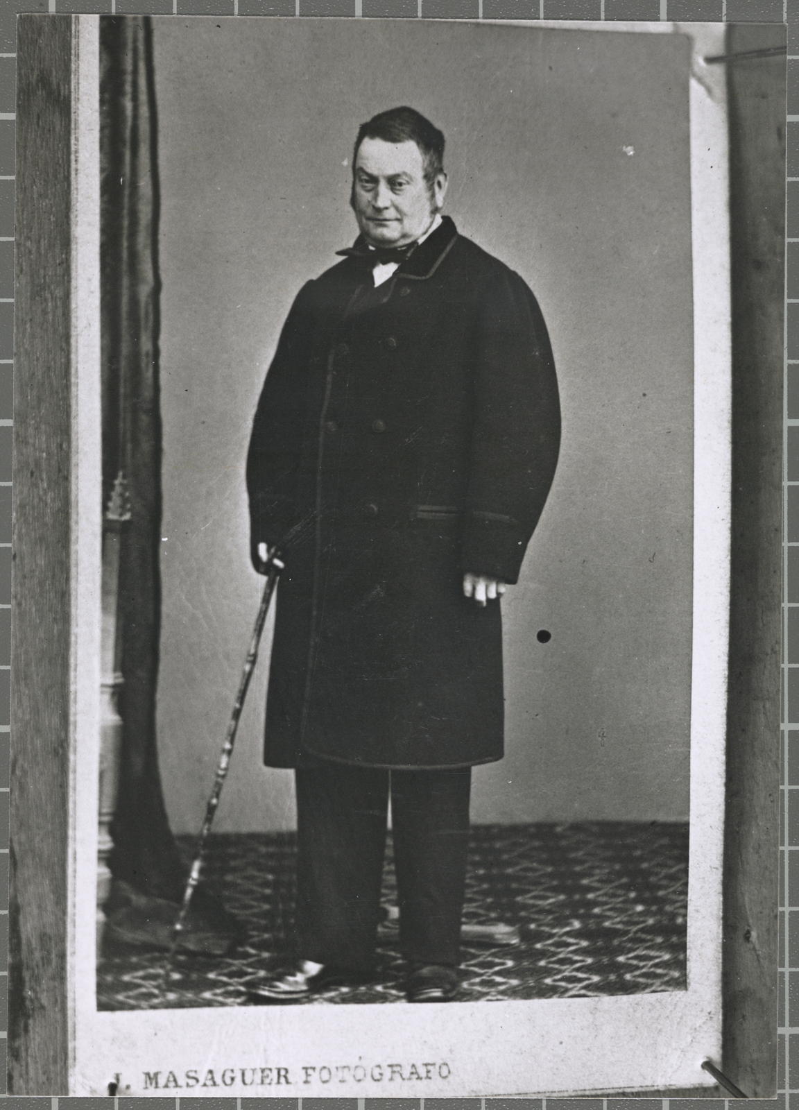 Joaquim Massaguer Vidal, [studio portrait of Baldiri Simon and Corominas]
