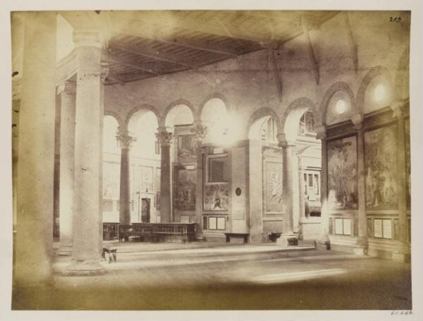 Parker, John Henry, Churches - Praetorium of S. Stefano Rotondo, A.D. 467. View in Interior.