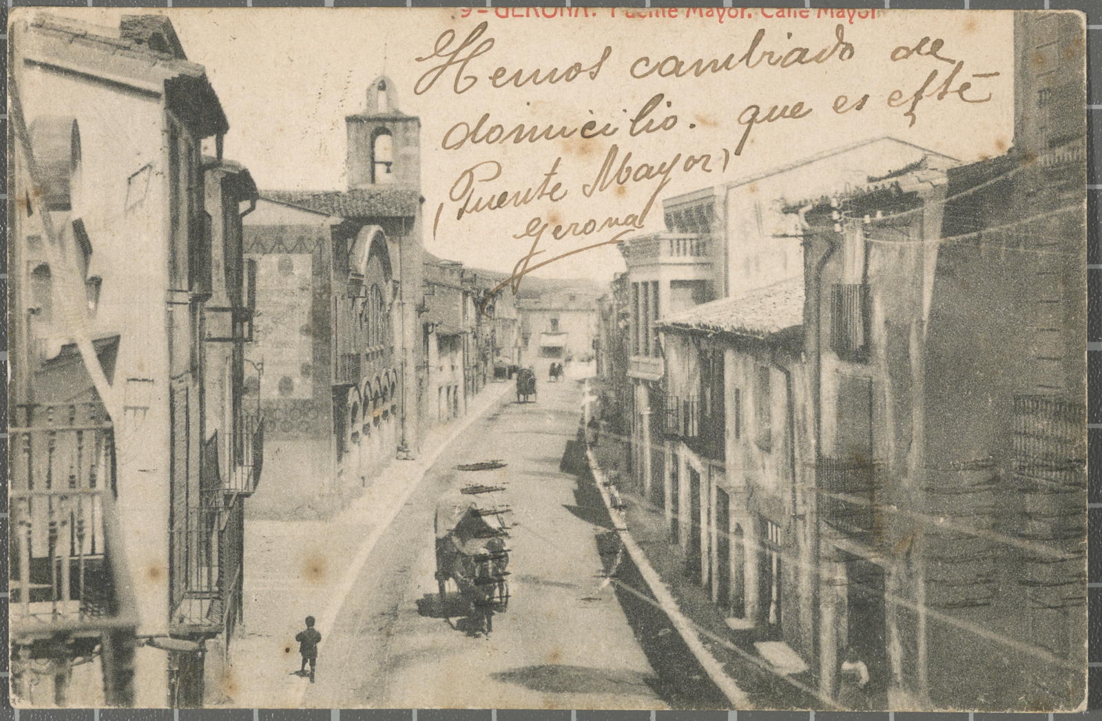 Desconegut, 9 - Gerona. Puente Mayor. Calle Mayor