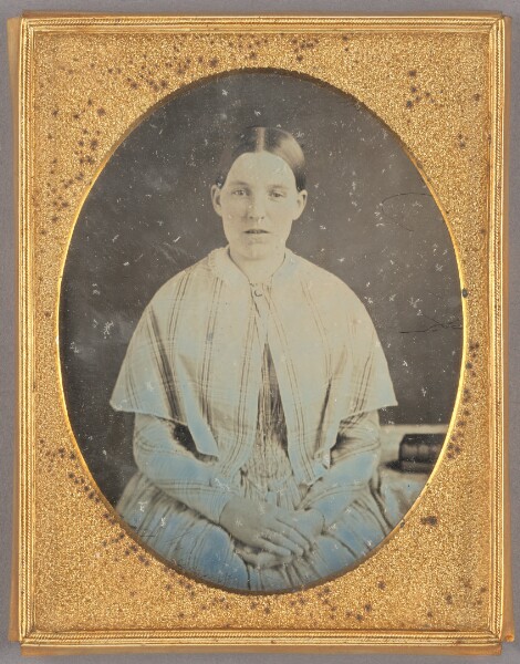 Unknown, [Portrait of a Seated Woman]