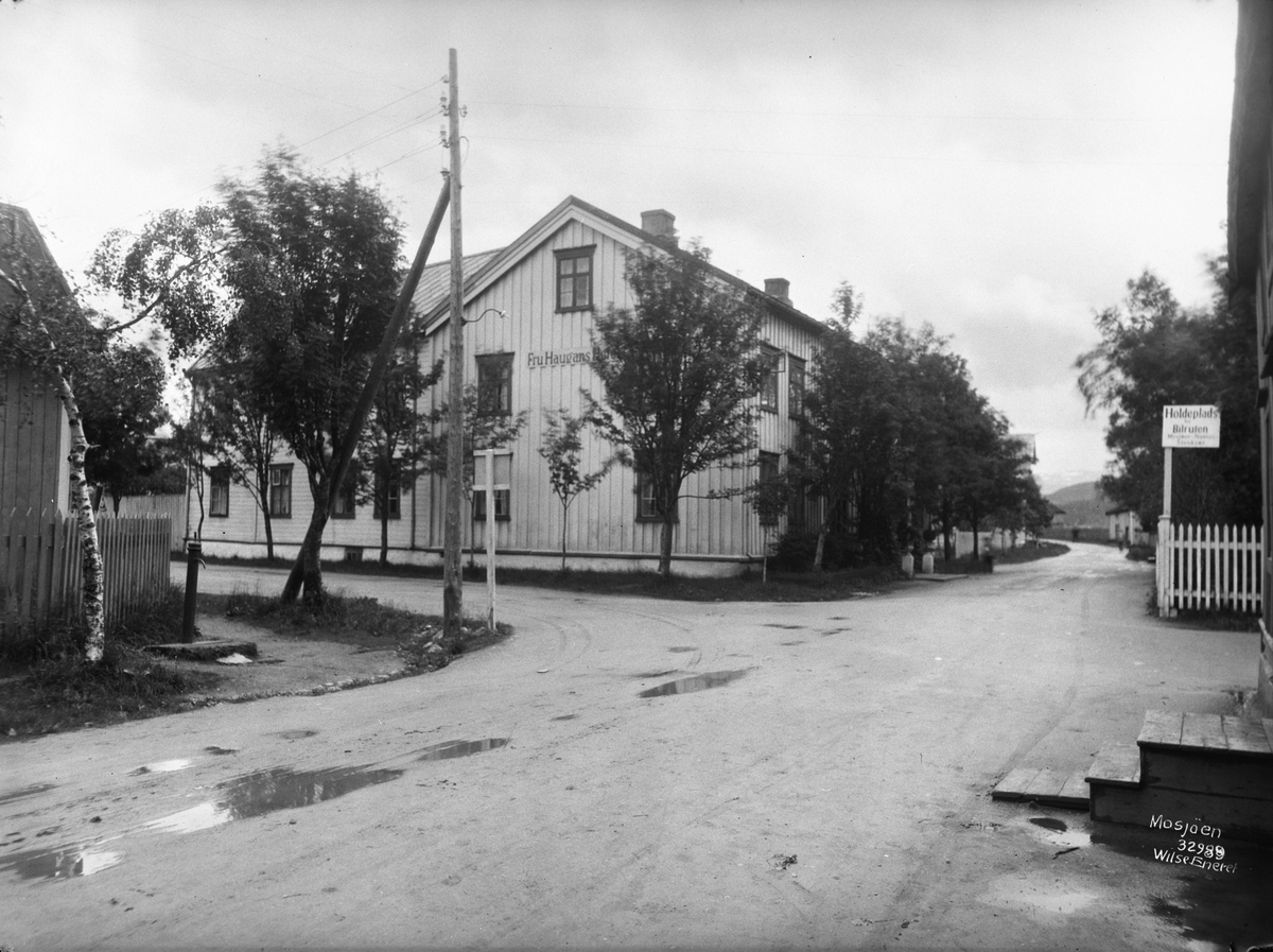 Anders Beer Wilse, Prot: Nordland - Mosjøen, Fru Haugans hotel