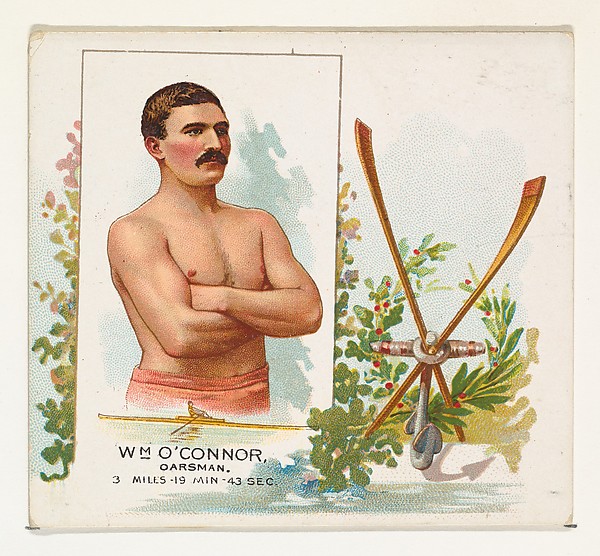 Allen & Ginter, William O'Connor, Oarsman, from World's Champions, Second Series (N43) for Allen & Ginter Cigarettes