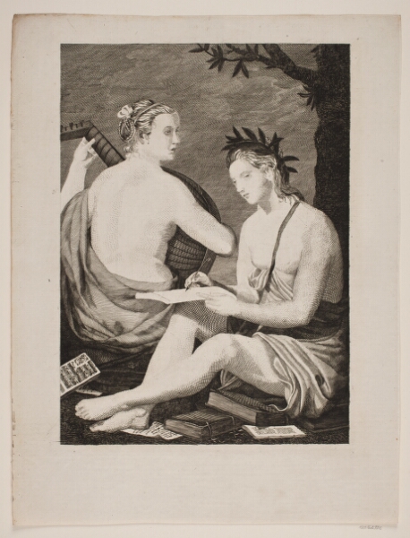 Gerhard Ludvig Lahde, Terpsichore et Kalliope