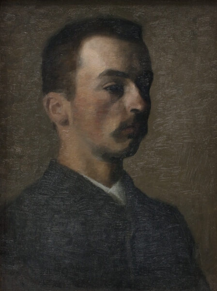 Vilhelm Hammershøi, Selvportræt