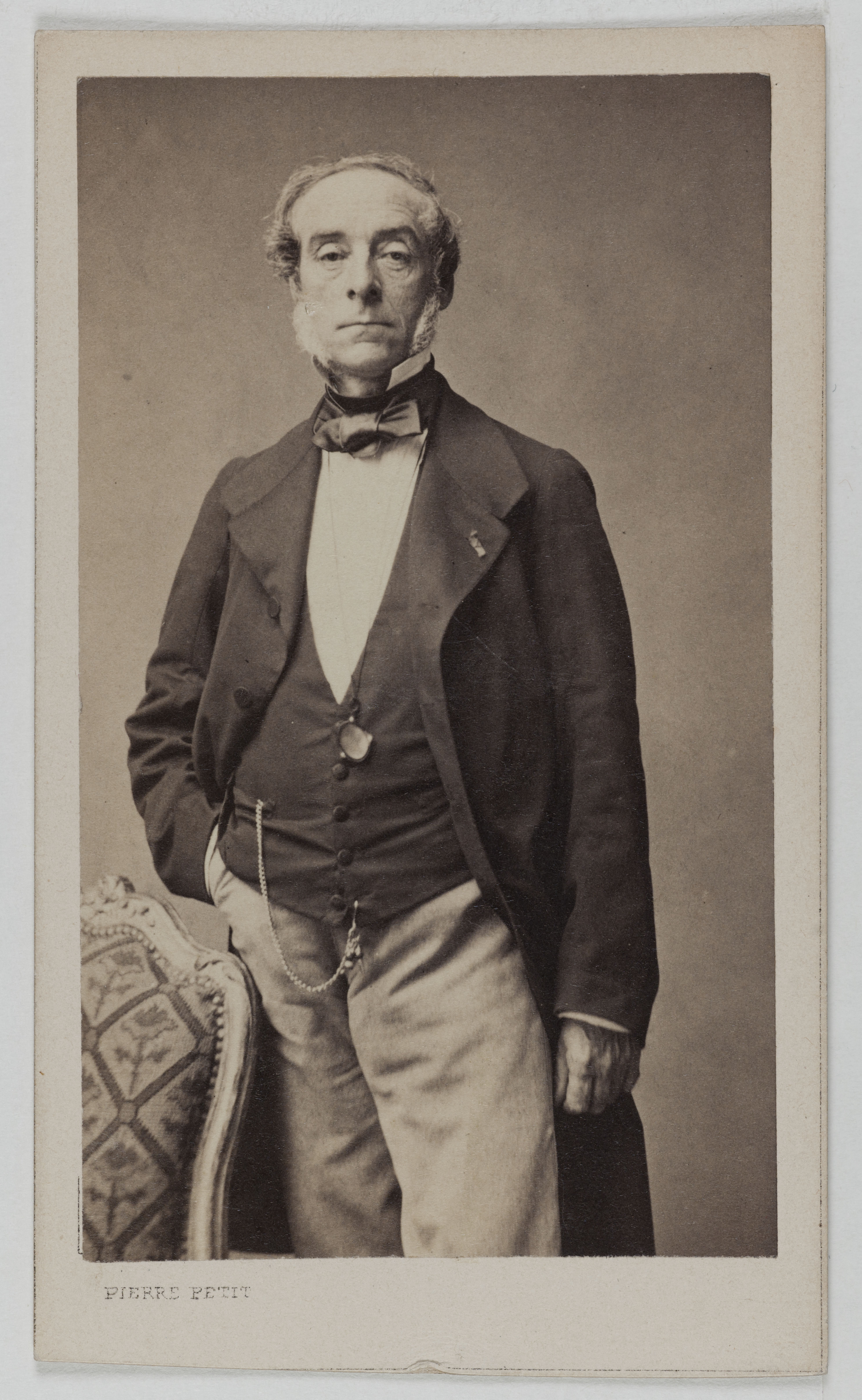 Pierre Petit, Portrait de Legouvé Ernest, (1807-1903), (littérateur, conférencier)