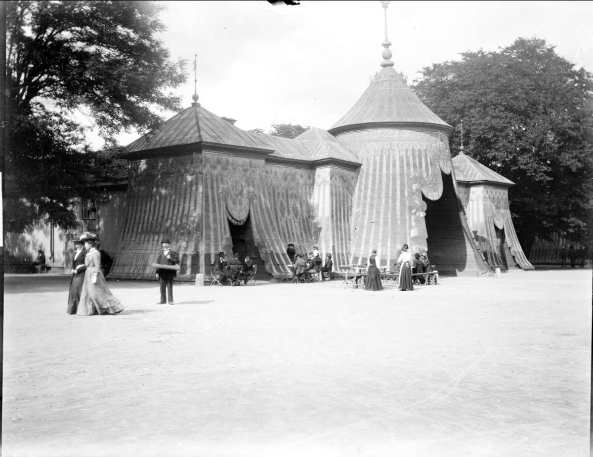 Johan Lundin, The Copper Tent in Hagaparken, Solna