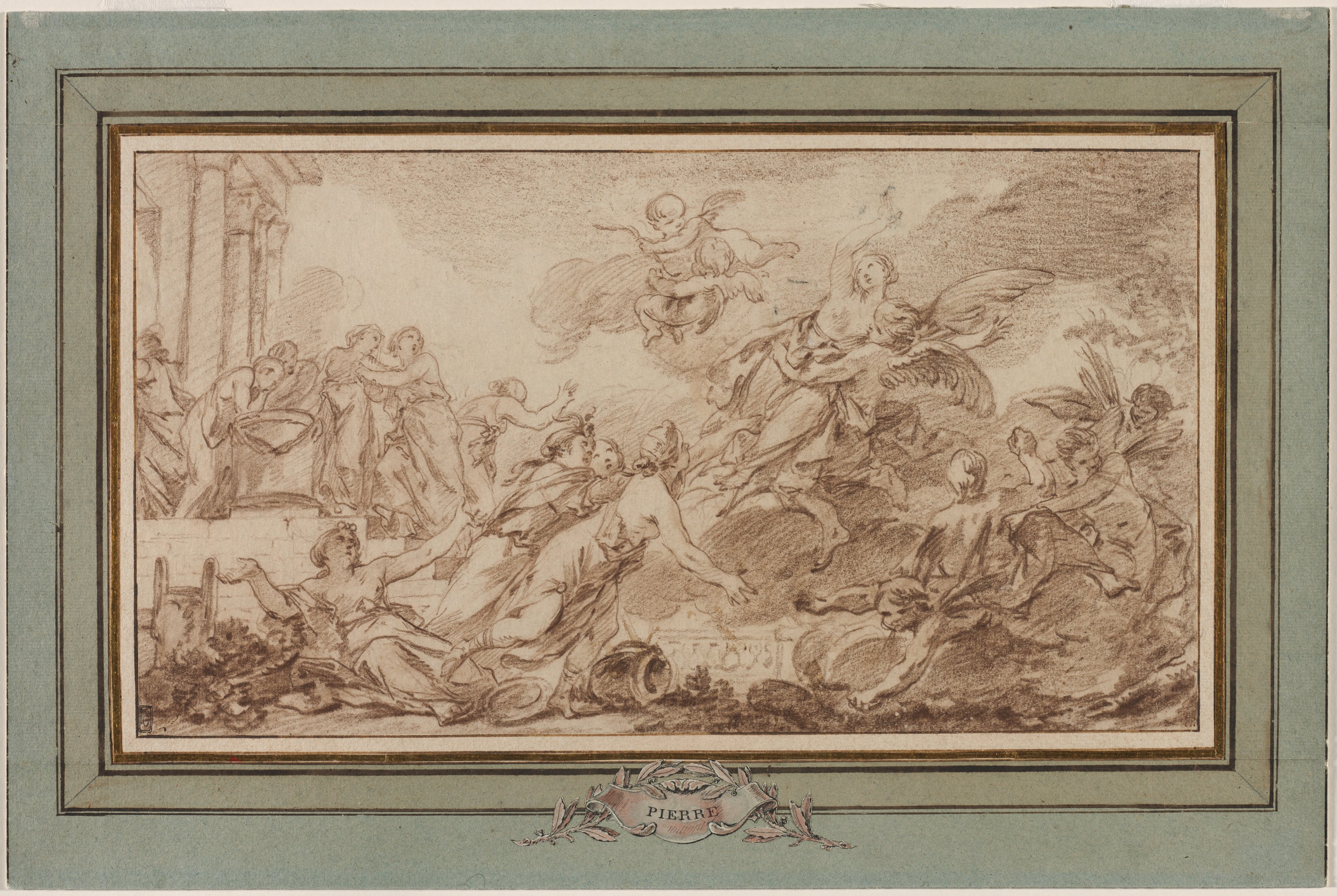 Jean-Baptiste-Marie Pierre, Boreas Abducting Oreithyia