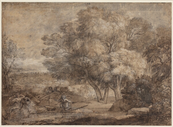 Claude Lorrain, Landskab med Narcissus og Ekko
