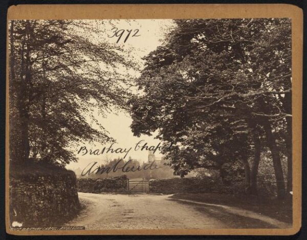 Francis Frith, Brathay Chapel.  Ambleside