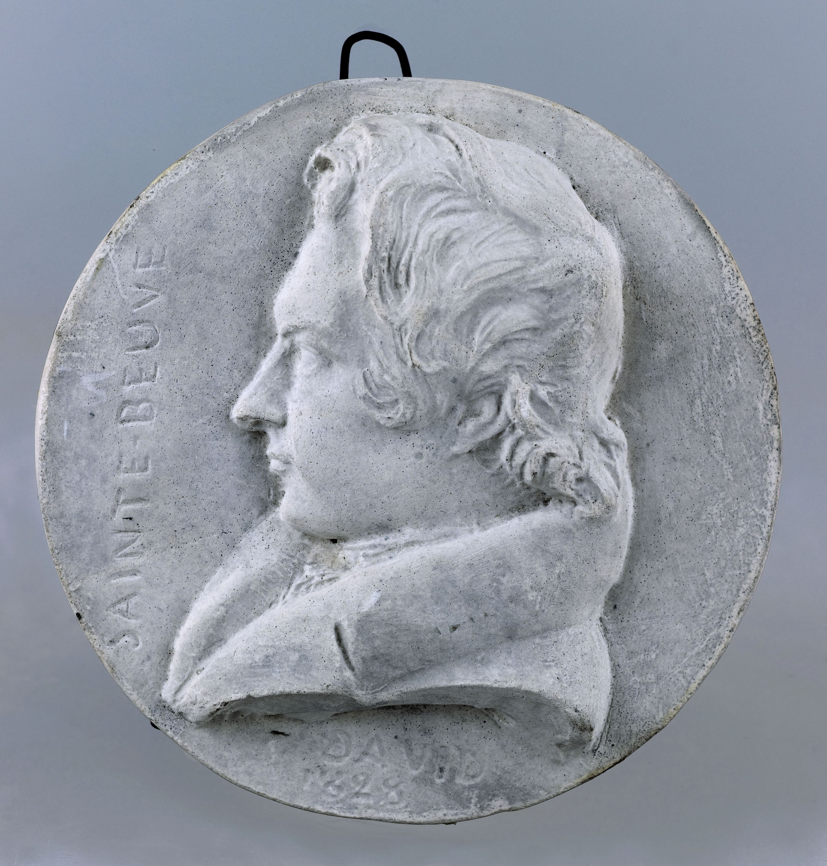 David d'Angers, Portrait de Charles-Augustin Sainte-Beuve (1788-1869), poète et critique