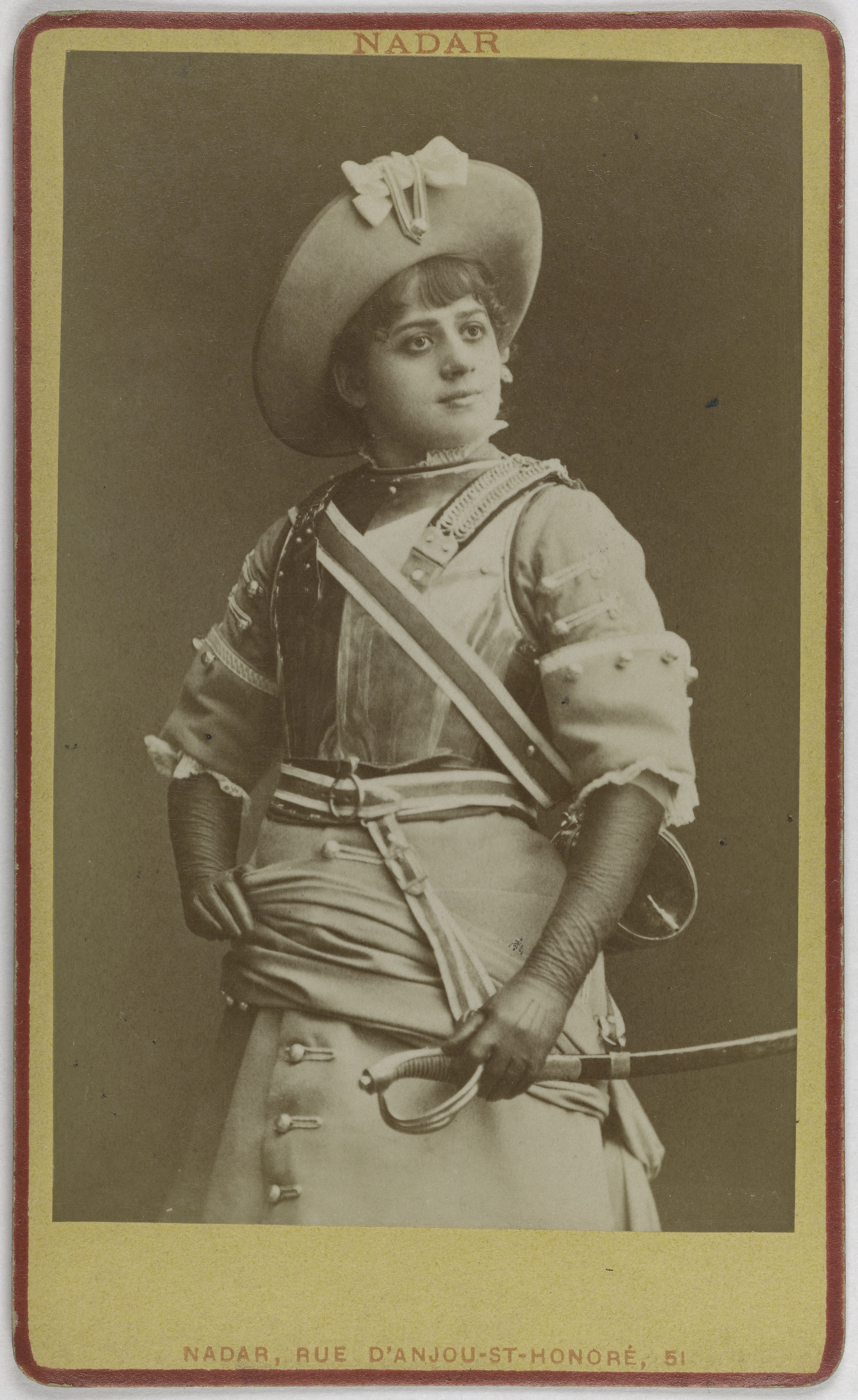 Atelier Nadar, Portrait de Piccolo ou Picolo, (Wagner dite), (actrice)