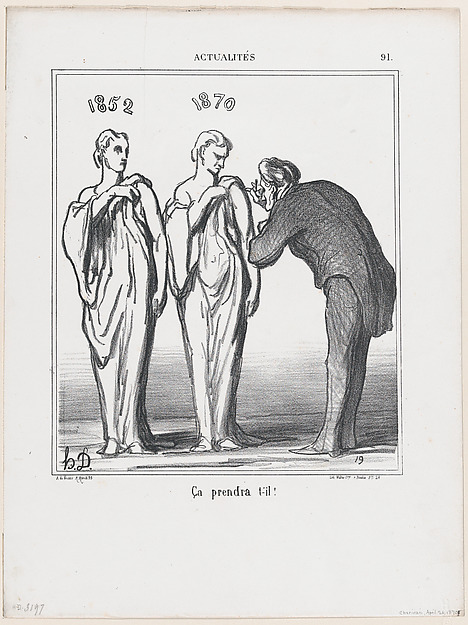 Honoré Daumier, That will do the job!, from 'News of the day,' published in "Le Charivari"