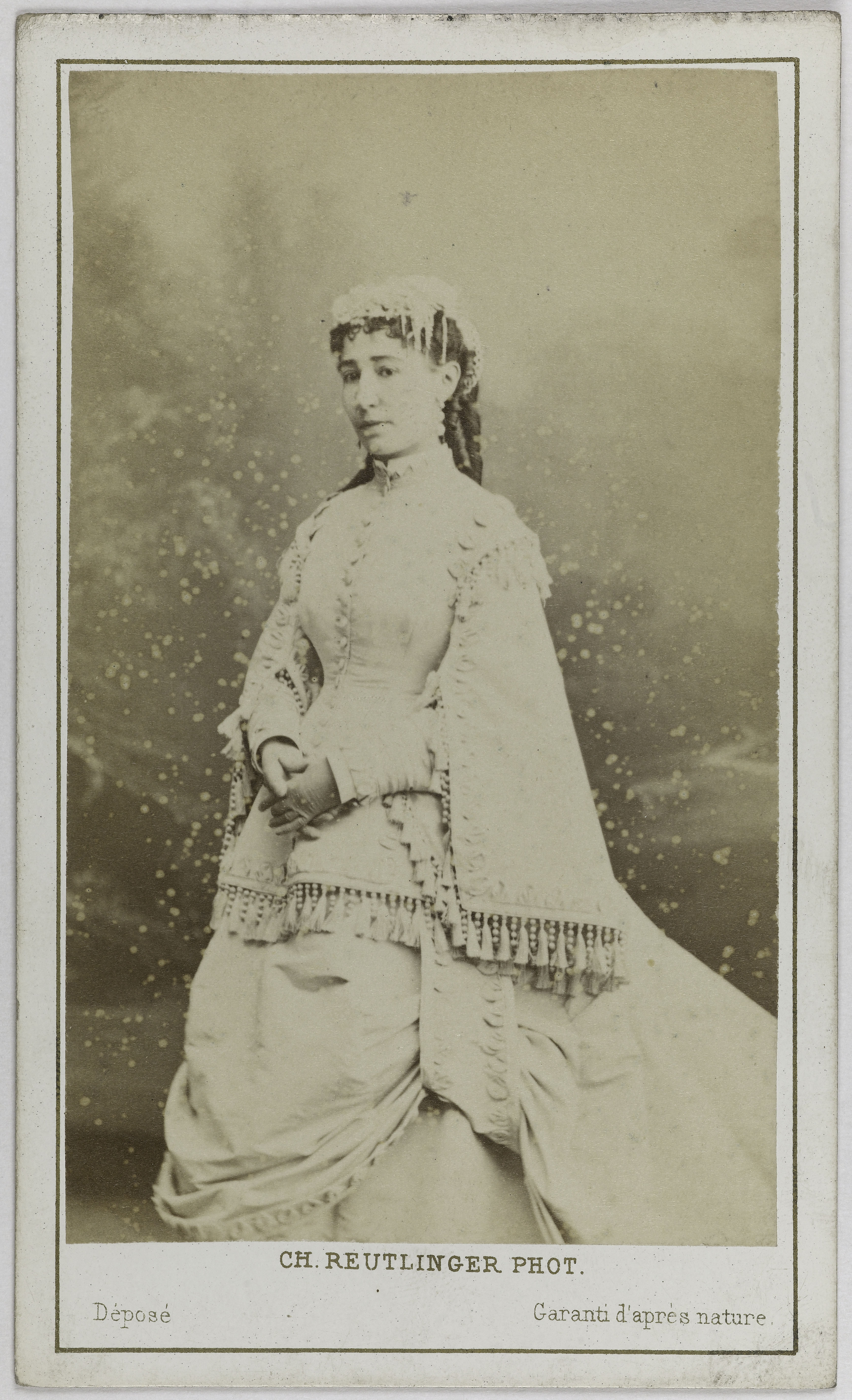 Charles Reutlinger, Portrait de Philibert Marie, (dite Philiberte), (actrice)