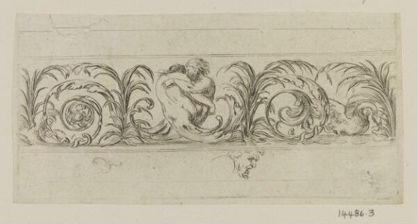 Stefano della Bella, Frises, feuillages et grotesques