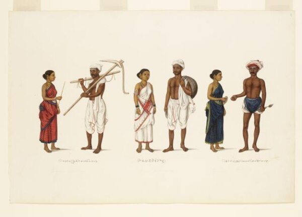 Unknown, Three couples