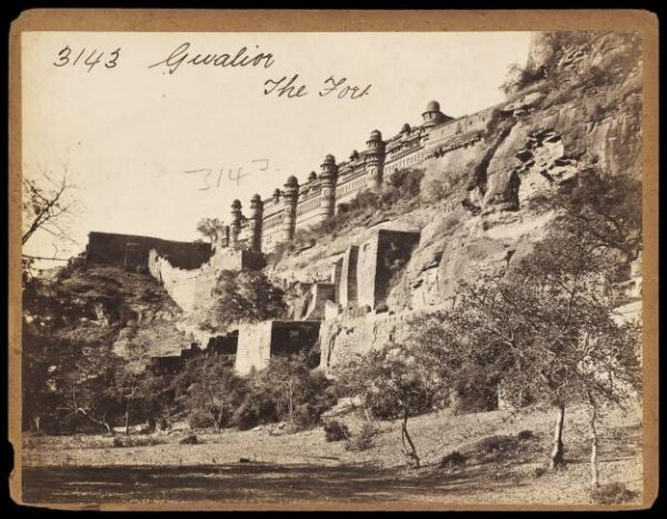 Francis Frith, Gwalior.  The Fort