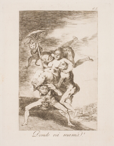 Francisco de Goya, Hvor skal mor hen?