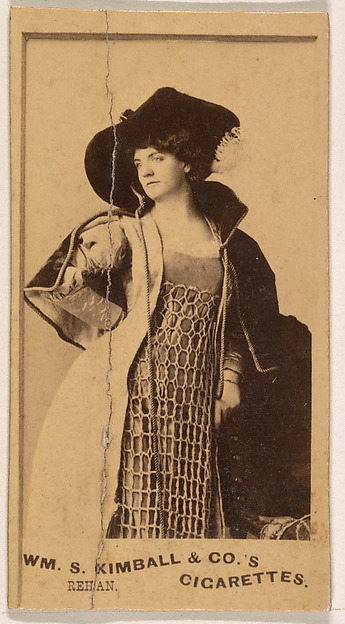 William S. Kimball & Company, Ada Rehan, from the Actresses series (N203) issued by Wm. S. Kimball & Co.
