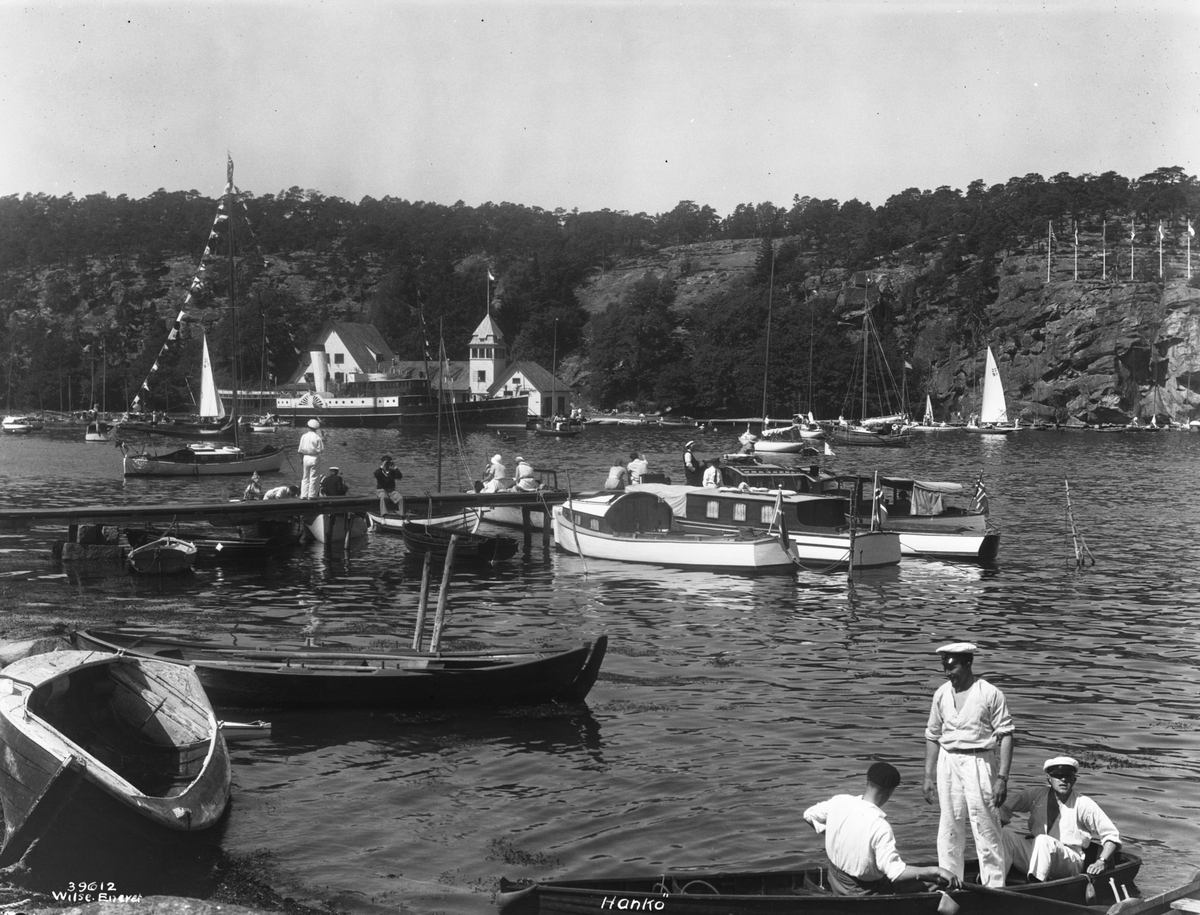 Anders Beer Wilse, Prot: Hankø havnen