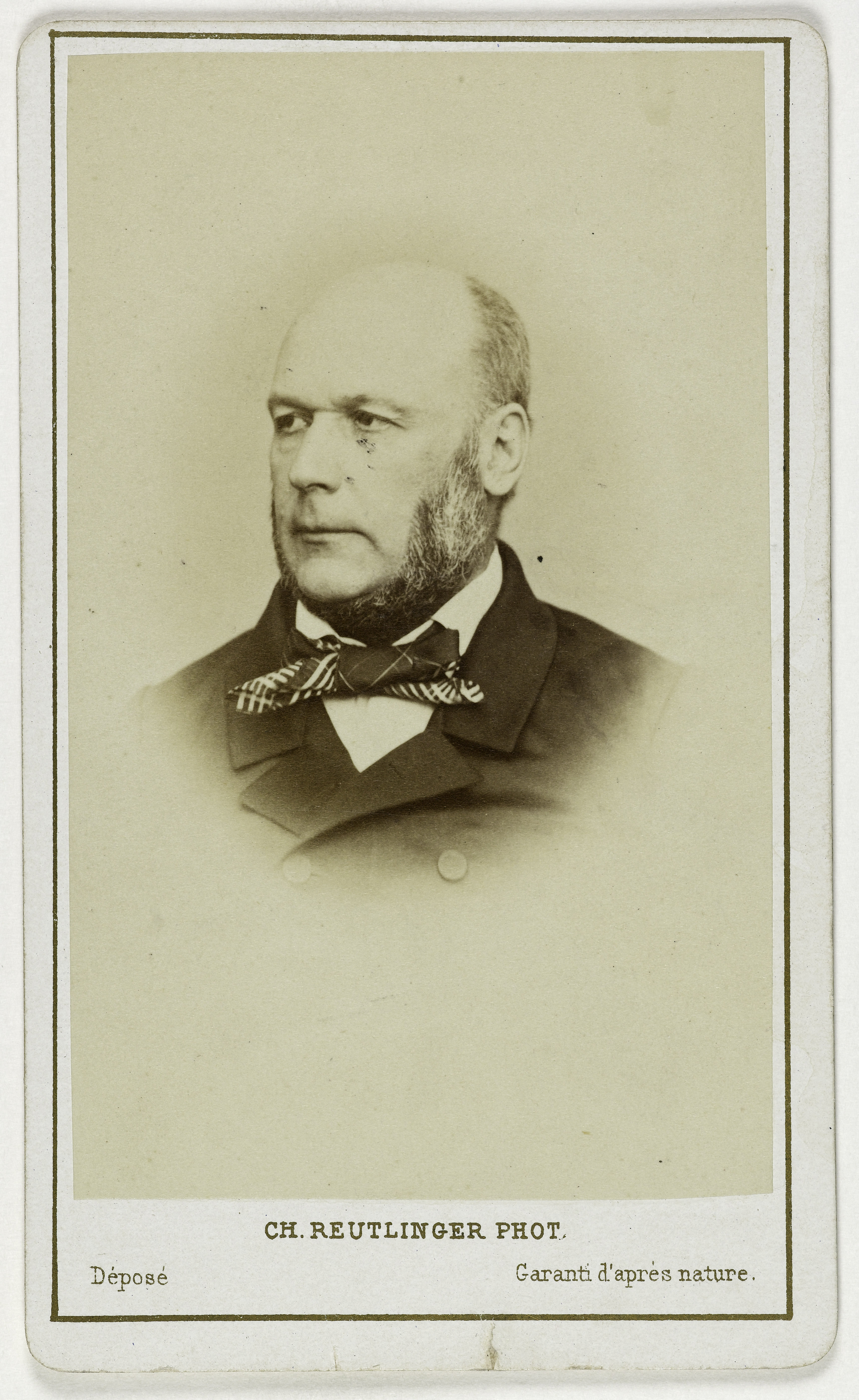Charles Reutlinger, Portrait de Grévy Jules, (1807-1897), (homme politique, avocat, député, 4e président de la République)