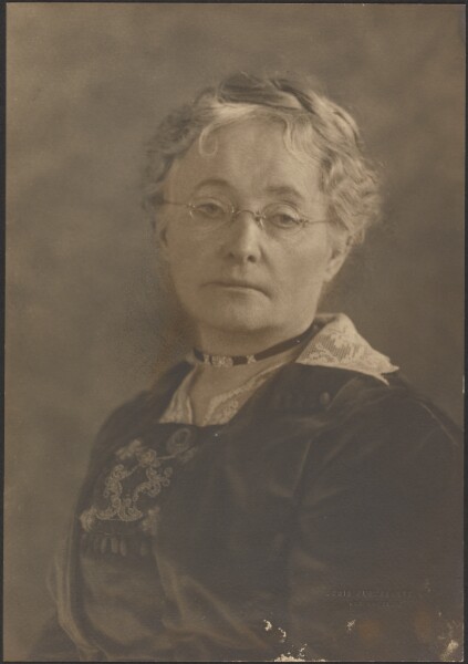 Louis Fleckenstein, [Portrait of a Woman with Glasses]