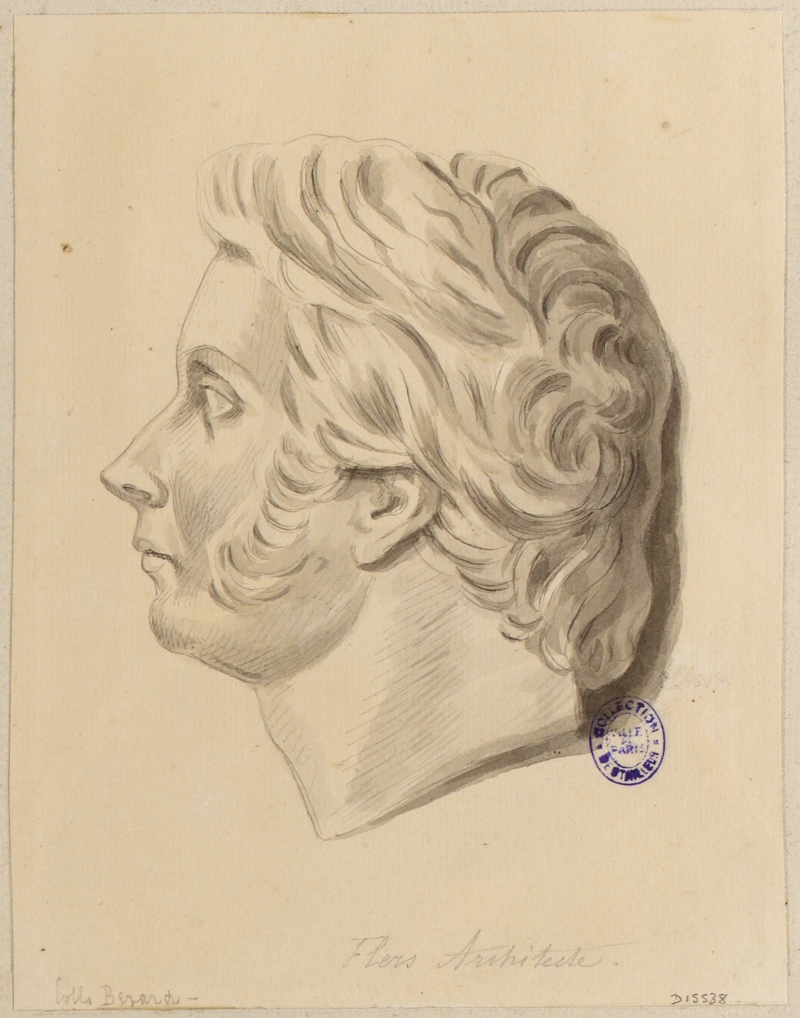 Anonyme, Portrait de l'architecte Camille Flers
