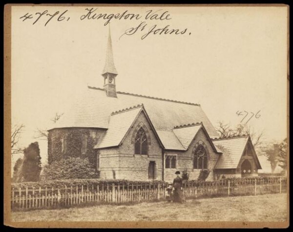 Francis Frith, Kingston Vale.  St. John's