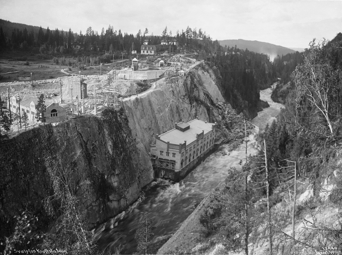 Anders Beer Wilse, Prot: Svælgfos Kraftstation 6/9 1910