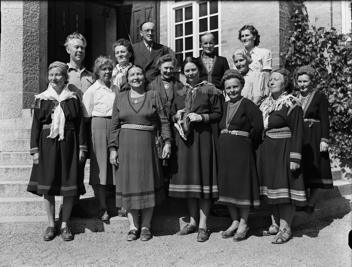 Paul Sandberg, "Nomadskollärare på kurs i Uppsala", Folkskoleseminariet, Uppsala 1948