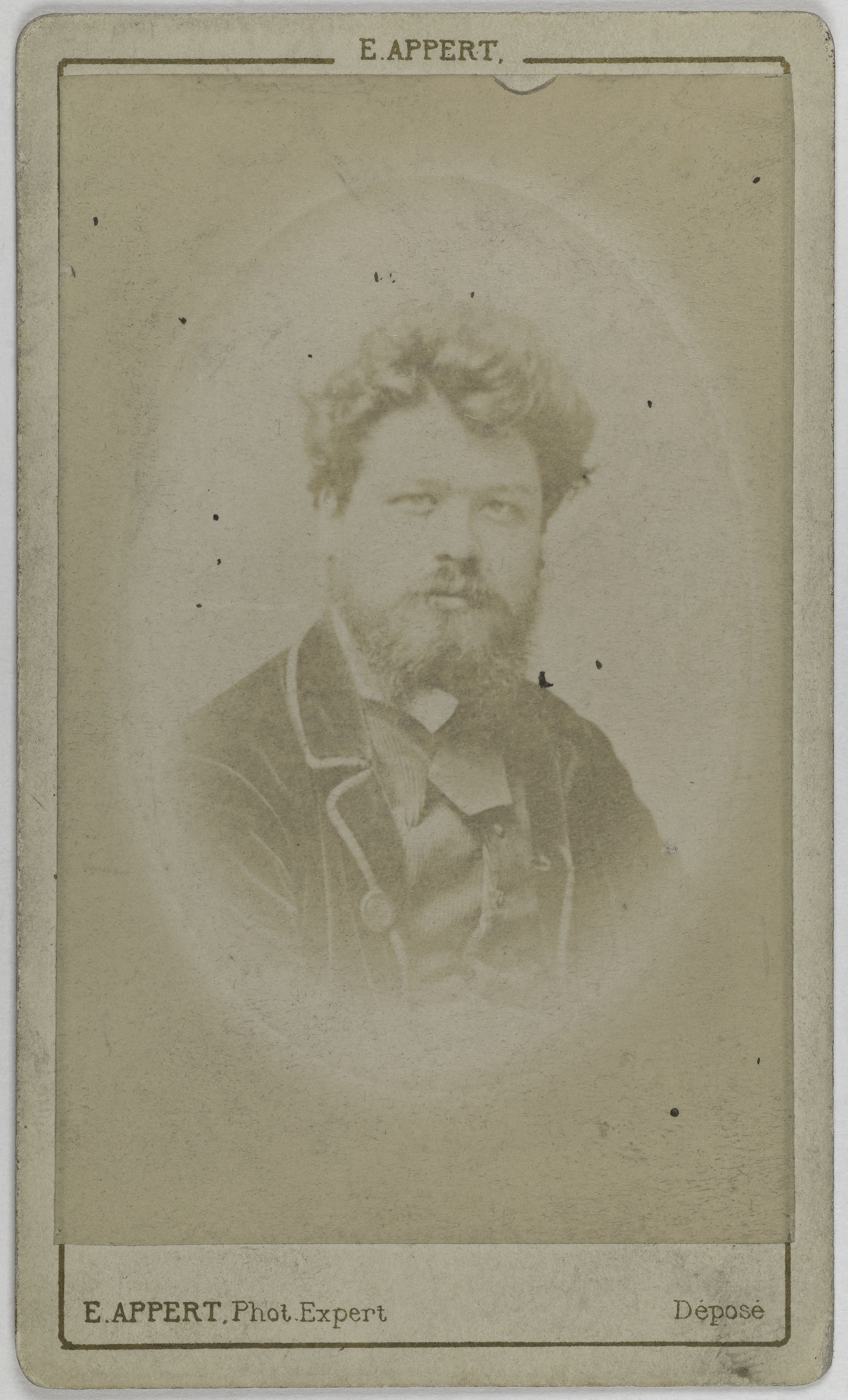 Ernest Charles Appert, Portrait de Pétian ou Pétiau, (membre de la Commune)