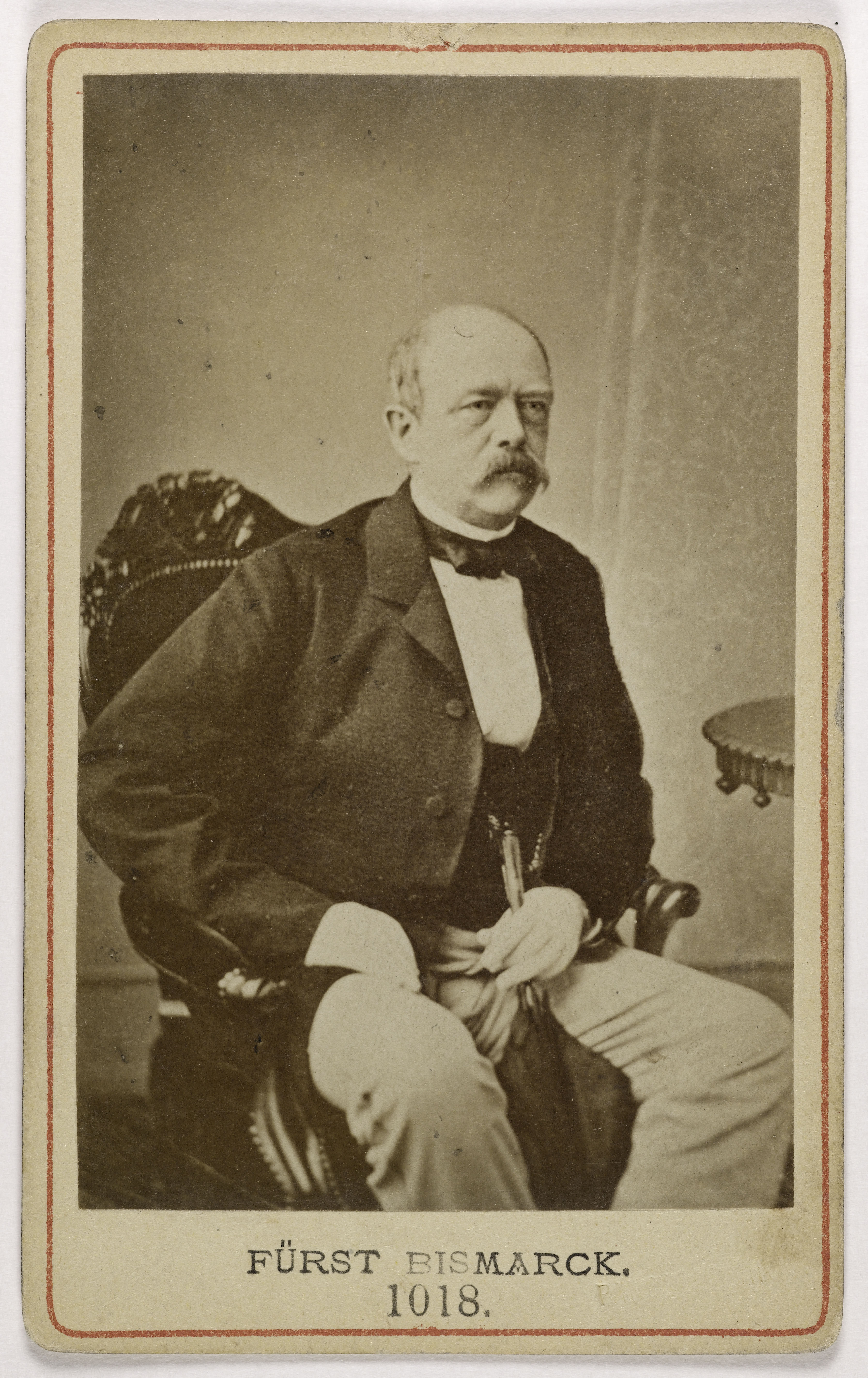 Anonyme, Portrait du Prince Otto Edouard Léopold von Bismarck (1815-1898), (homme d'Etat prussien)