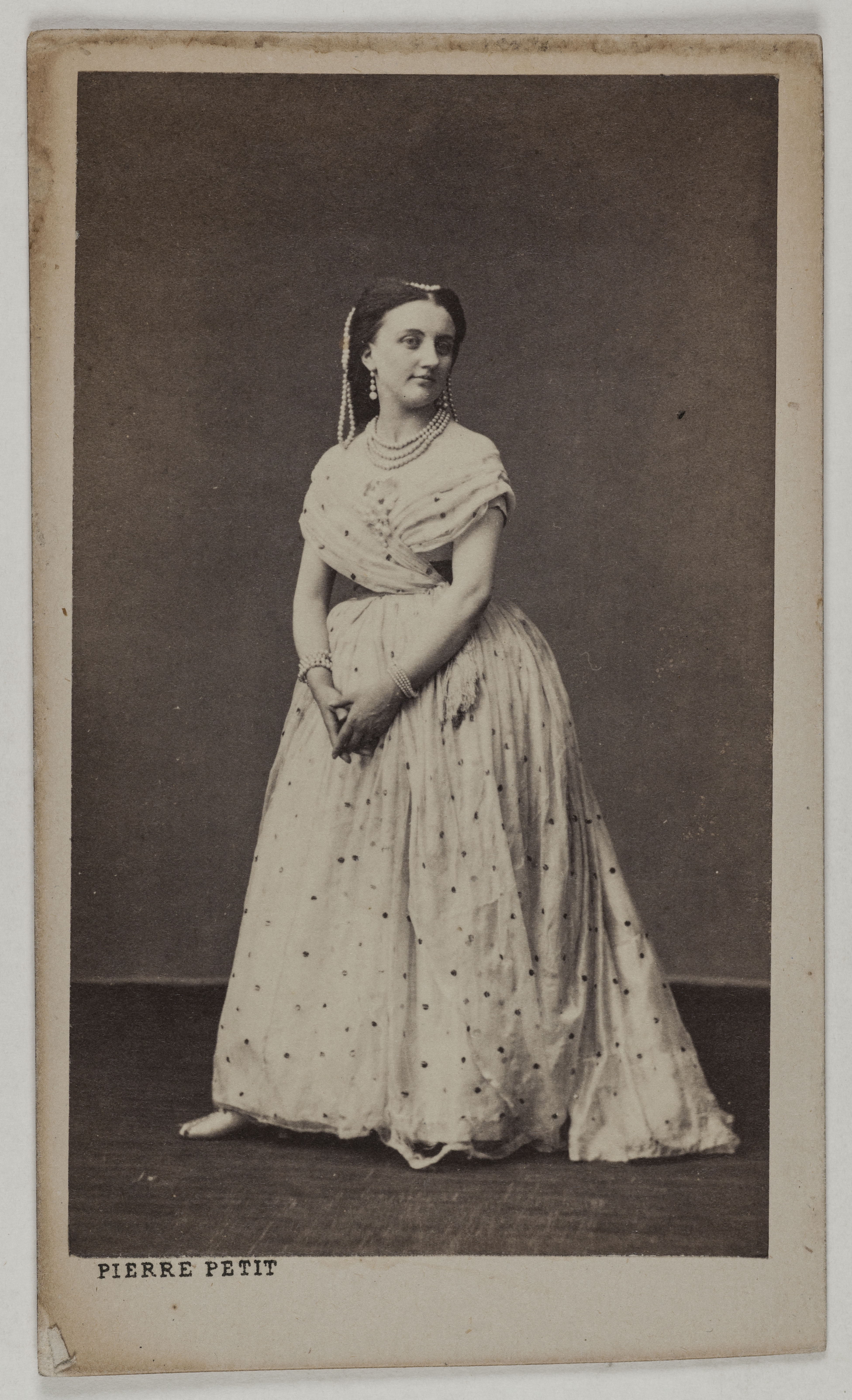 Pierre Petit, Portrait de Demoy, (chanteuse)
