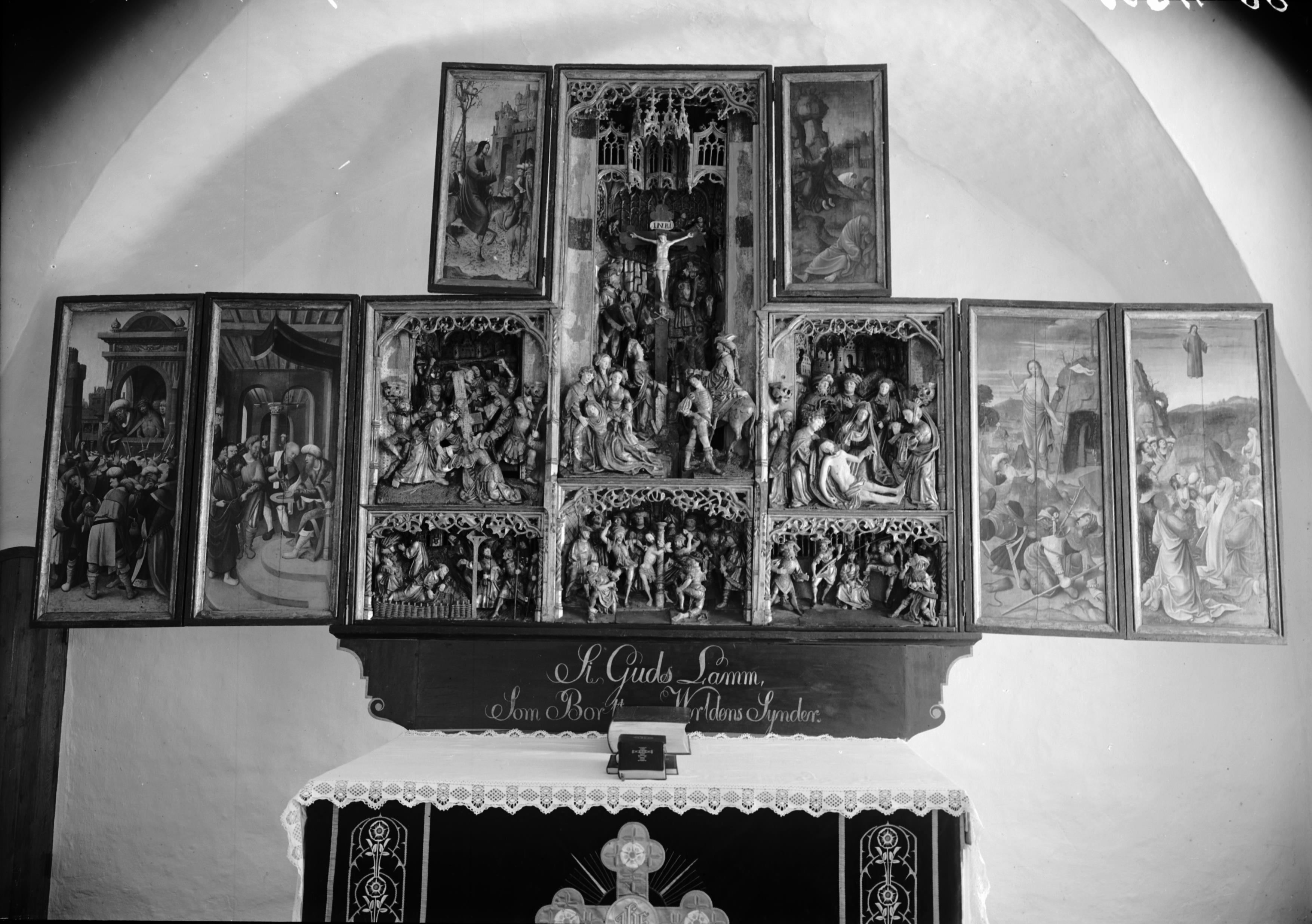 Osvald Owald, Västra Ingelstads kyrka