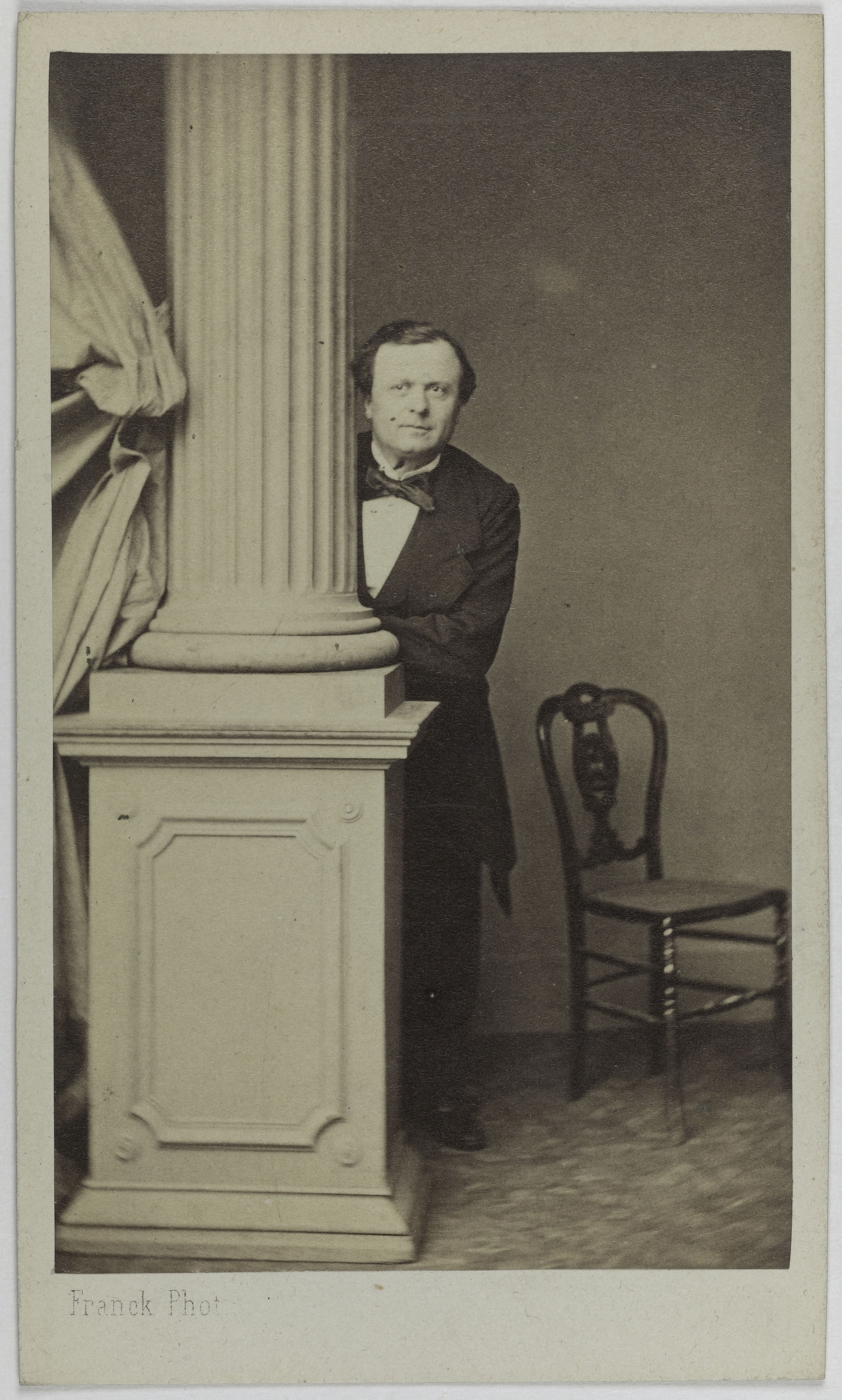 Franck, Portrait de Pellerin, (Henri Eugène Lepellerin, dit), (-1893)