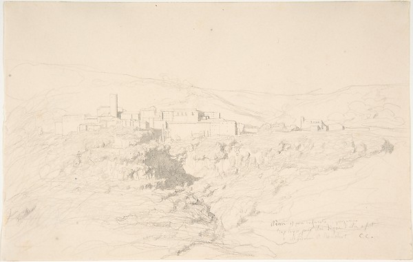 Camille Corot, View of Nemi