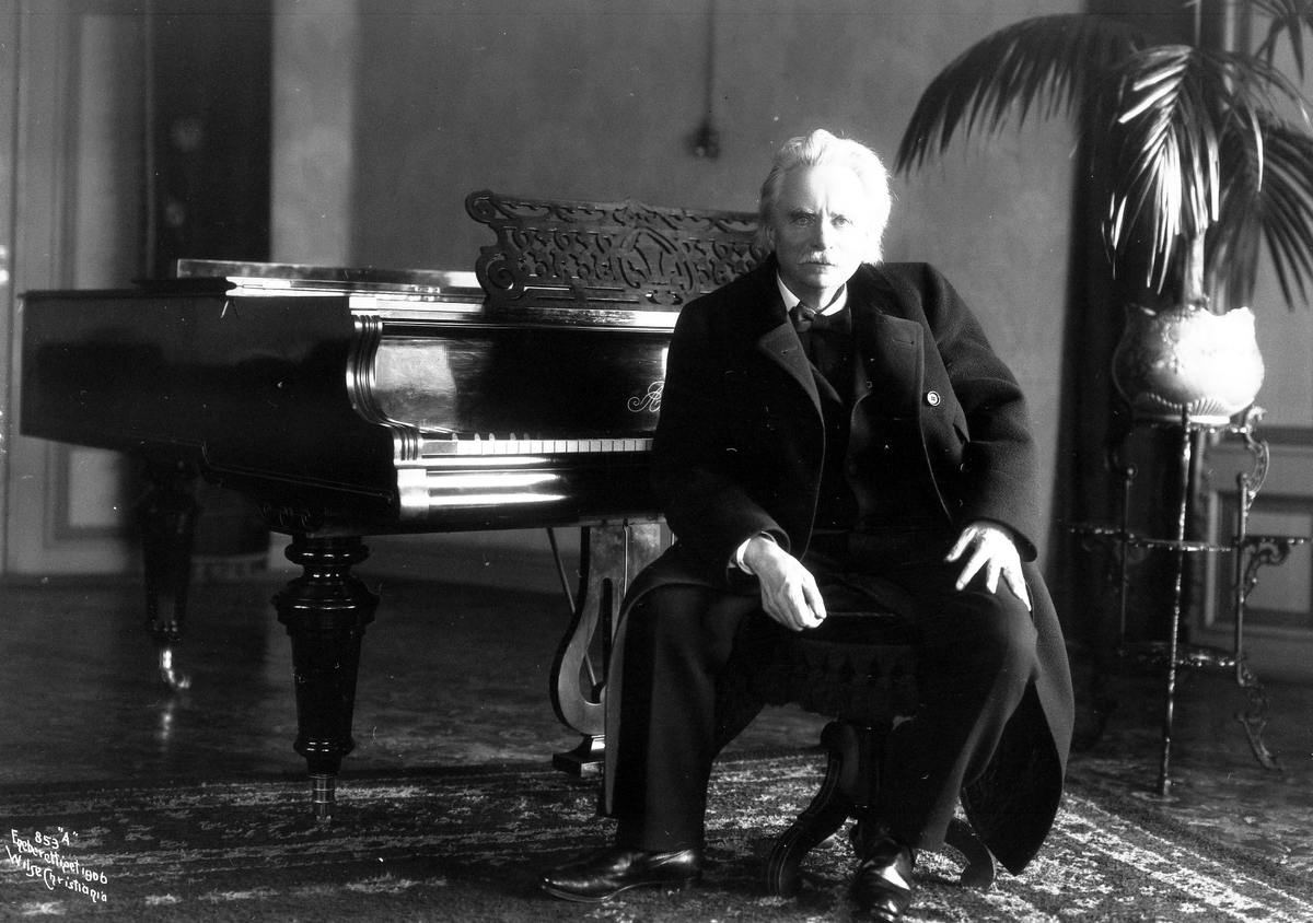 Anders Beer Wilse, Prot: Edvard Grieg Ved Pianoet 11/12
