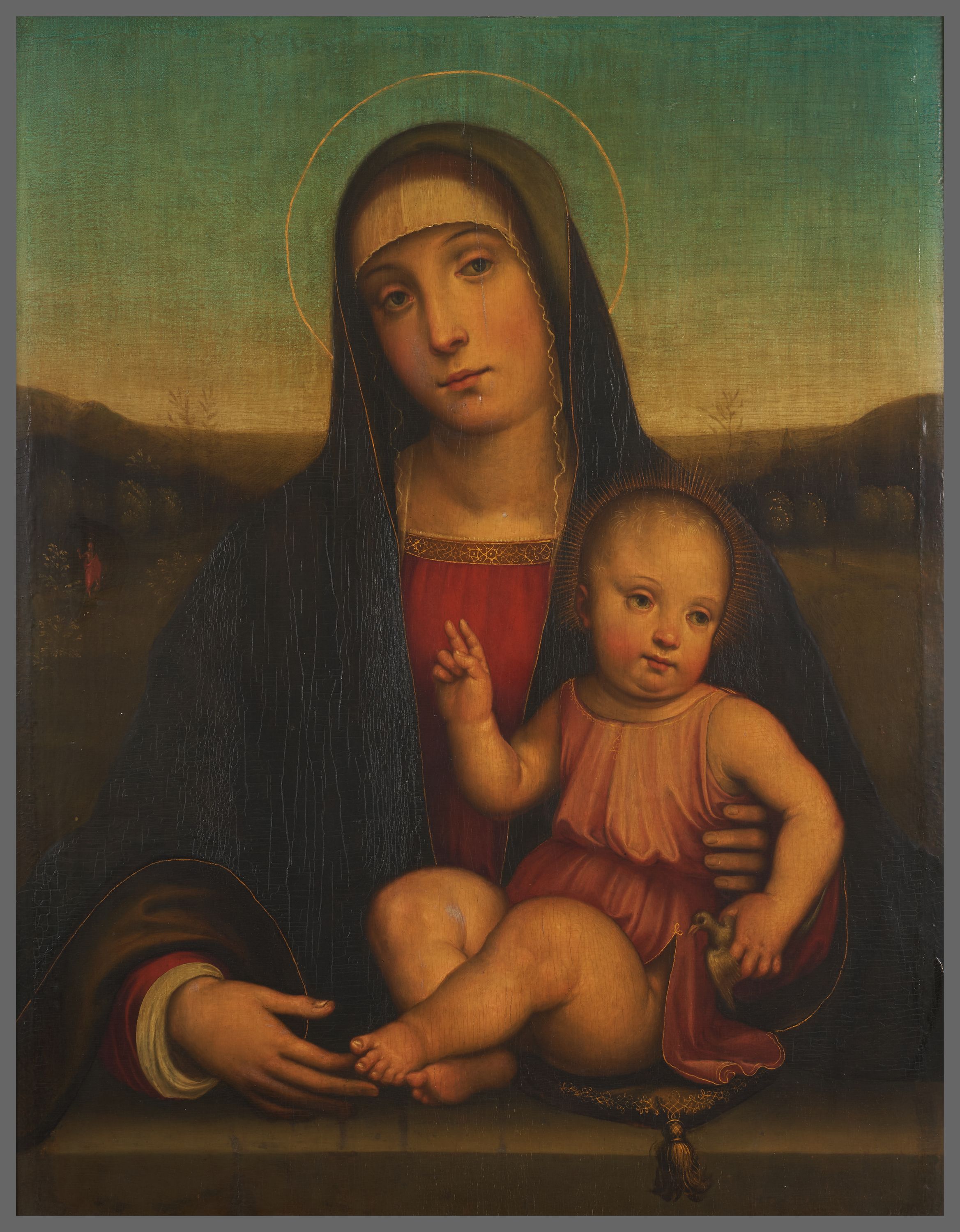Anonyme, Vierge à l'Enfant, d'après Francia