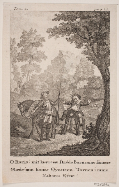 Georg Haas, Illustration til Don Quixote