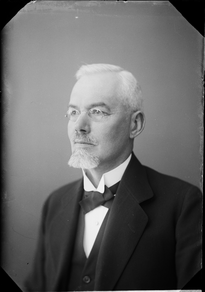 Skötsner-Edhlund, Ateljéporträtt - Otto Beronius, Östhammar, Uppland